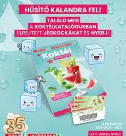 Interspar Spar koktél katalógus ajánlat
