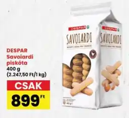 Interspar Despar savoiardi piskota ajánlat