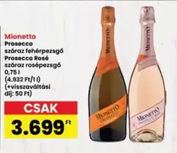 Interspar Mionetto Prosecco ajánlat