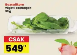 Interspar Bazsalikom ajánlat