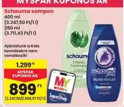 Interspar Schauma sampon ajánlat