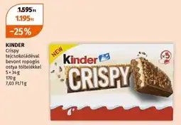 Müller kinder crispy ajánlat