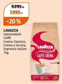 Müller Lavazza szemeskávé ajánlat