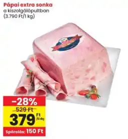 Interspar Pápai extra sonka ajánlat