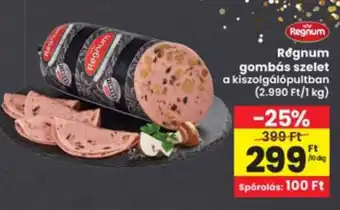 Interspar Regnum gombás szelet ajánlat