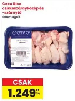 Interspar Coco Rico csirkeszárnyközép és -szárnytő ajánlat