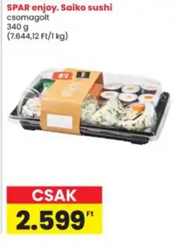 Interspar spar enjoy saiko sushi ajánlat