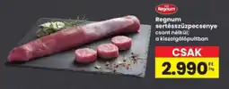 Interspar Regnum sertésszúzpecsenye ajánlat