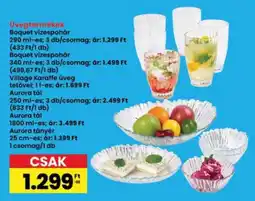 Interspar Boquet vizespohár ajánlat