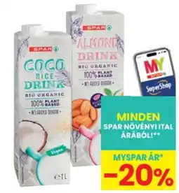 Interspar spar növényi ital ajánlat