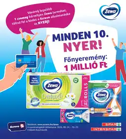 Interspar Zewa ajánlat