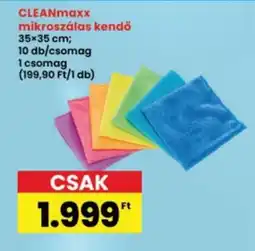 Interspar cleanmaxx mikroszálas kendő ajánlat