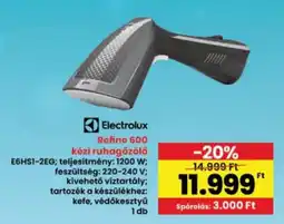 Interspar Electrolux refine 600 kézi ruhagőző ajánlat