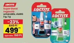 Interspar Loctite super bond ragasztó ajánlat