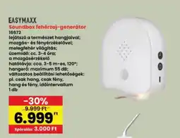 Interspar EasyMaxx soundbox fehérzaj-generátor ajánlat