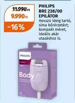 Müller PHILIPS BRE 238/00 EPILÁTOR ajánlat