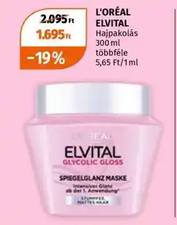 Müller L'ORÉAL ELVITAL ajánlat