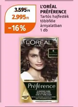 Müller L'ORÉAL PRÉFÉRENCE ajánlat