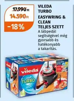 Müller VILEDA TURBO EASYWRING & CLEAN TELJES SZETT ajánlat