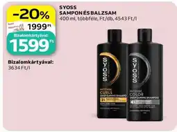 Auchan SYOSS SAMPON ÉS BALZSAM ajánlat