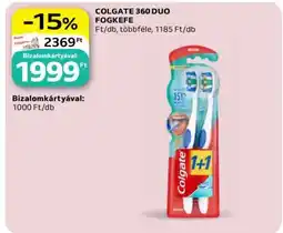 Auchan COLGATE 360 DUO FOGKEFE ajánlat