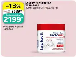 Auchan Lactovit Lactourea Testápoló ajánlat