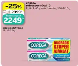 Auchan COREGA MŰFOGSOR RÖGZÍTŐ ajánlat