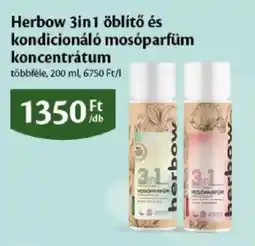 EcoFamily Herbow 3in1 öblítő és kondicionáló mosóparfüm koncentrátum ajánlat