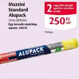 EcoFamily Mazzini standard alupack ajánlat