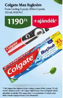 EcoFamily Colgate Max fogkrém ajánlat