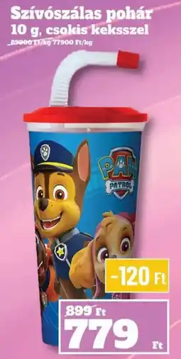 Family Diszkont Paw patrol szívószálas pohár ajánlat