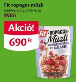 EcoFamily Fit ropogós müzli ajánlat
