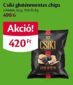 EcoFamily Csiki gluténmentes chips ajánlat