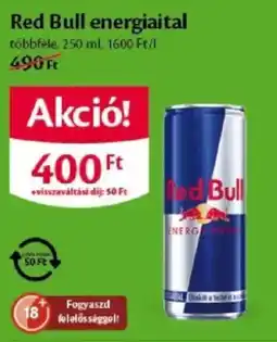EcoFamily Red Bull energiailtal ajánlat