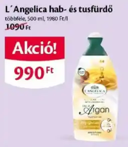 EcoFamily L'angelica hab- és tusfürdő ajánlat