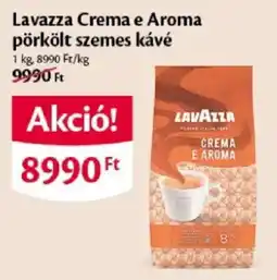 EcoFamily Lavazza pörkolt szemes kávé ajánlat