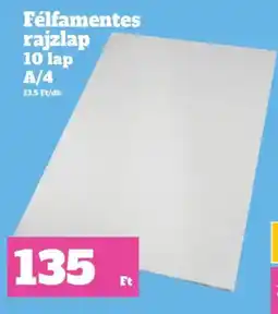 Family Diszkont Félfamentes rajzlap ajánlat