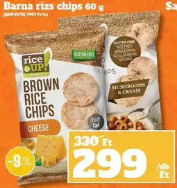 Family Diszkont rice up brown rice chips ajánlat