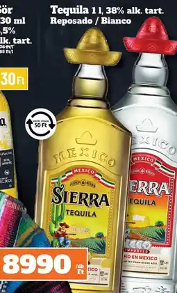 Family Diszkont Sierra tequila ajánlat