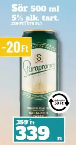 Family Diszkont Staropramen ajánlat