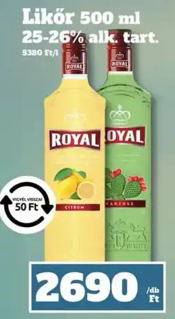 Family Diszkont Royal likör ajánlat