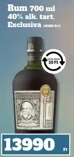 Family Diszkont Diplomatico rum ajánlat