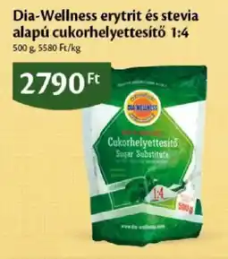EcoFamily Dia-wellness cukorhelyettesítő ajánlat