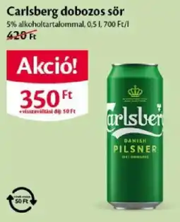 EcoFamily Carlsberg dobozos sör ajánlat