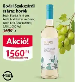 EcoFamily Bodri sauvignon blanc ajánlat