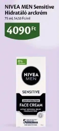 EcoFamily Nivea men sensitive hidratáló arckrém ajánlat
