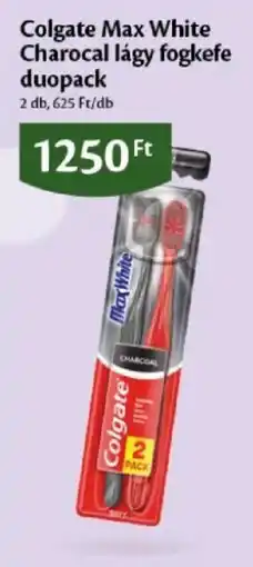 EcoFamily Colgate Max White Charcoal lágy fogkefe ajánlat