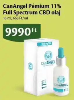 EcoFamily CanAngel full spectrum cbd olaj ajánlat