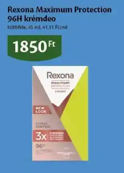EcoFamily Rexona maximum protection cream ajánlat