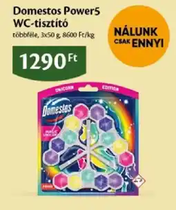 EcoFamily Domestos Power5 wc-tisztító ajánlat